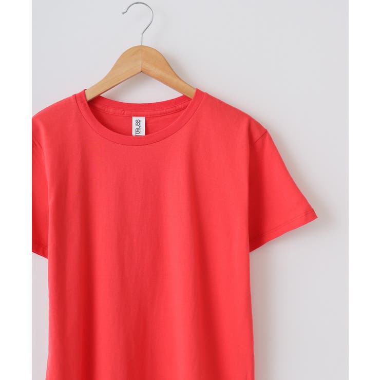 ブライトレッド | TRUSS スリムフィットTシャツ | TRUSS