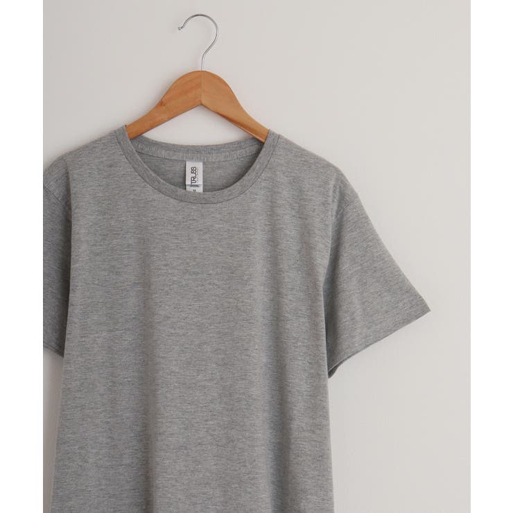 ヘザ-グレ- | TRUSS スリムフィットTシャツ | TRUSS