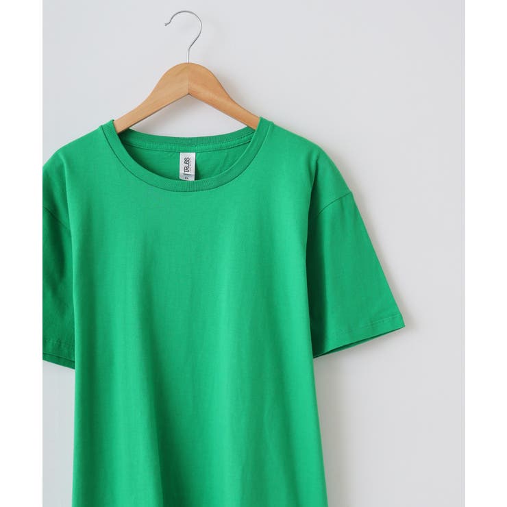 ケリーグリーン | TRUSS スリムフィットTシャツ | TRUSS