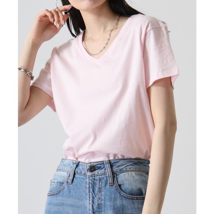 TRUSS スリムフィットVネックTシャツ | TRUSS | 詳細画像1 