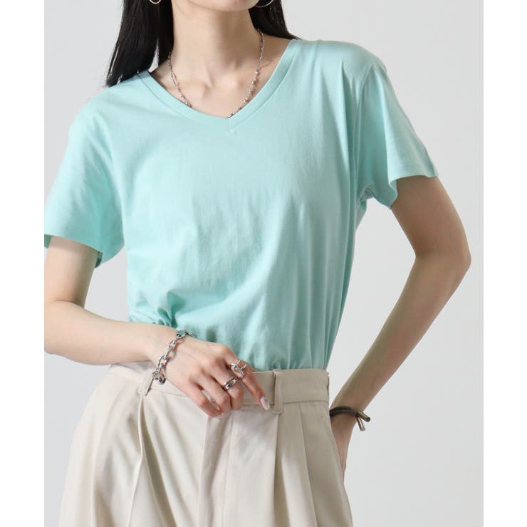 TRUSS スリムフィットVネックTシャツ | TRUSS | 詳細画像18 
