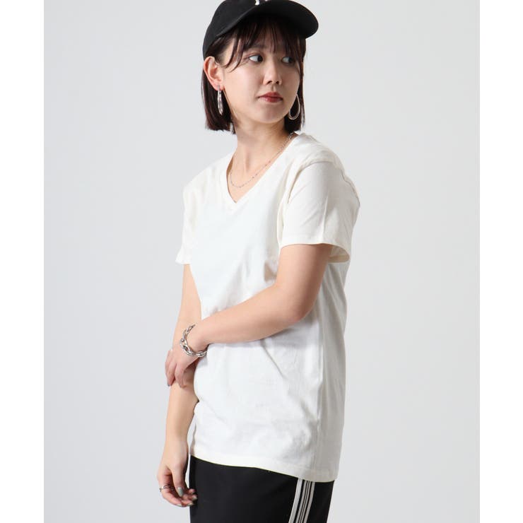 TRUSS スリムフィットVネックTシャツ | TRUSS | 詳細画像2 