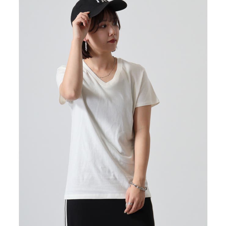 TRUSS スリムフィットVネックTシャツ | TRUSS | 詳細画像3 
