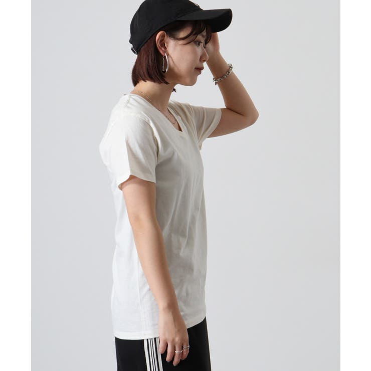 TRUSS スリムフィットVネックTシャツ | TRUSS | 詳細画像4 