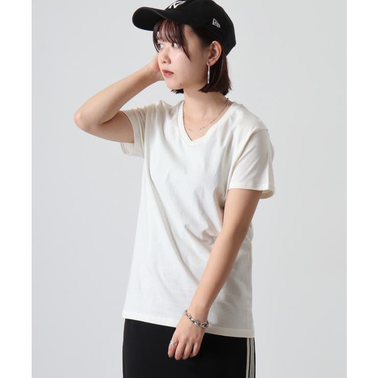 TRUSS スリムフィットVネックTシャツ | TRUSS | 詳細画像6 