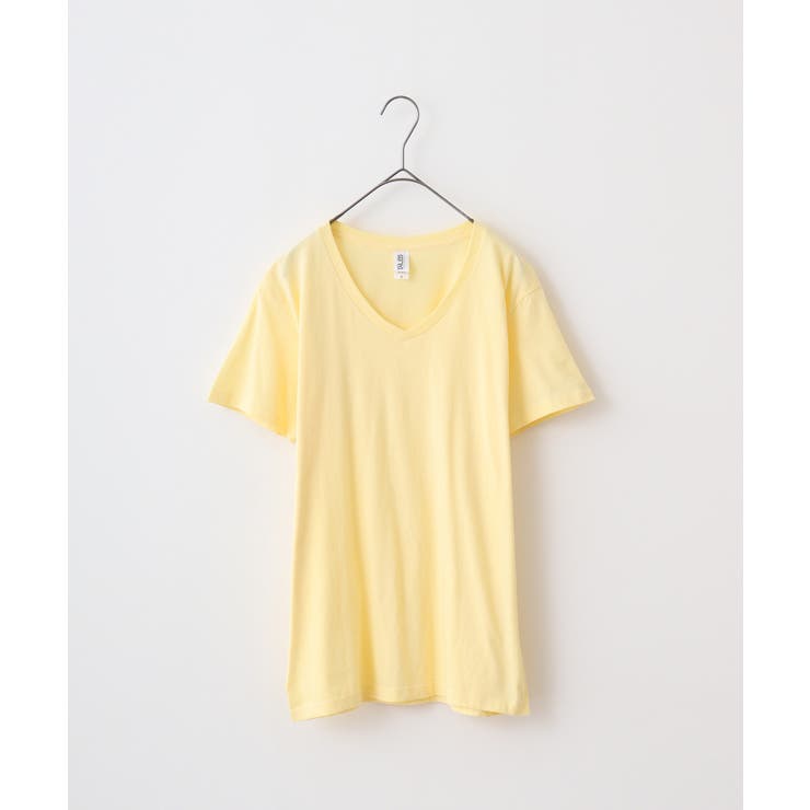 イエローヘーゼ | TRUSS スリムフィットVネックTシャツ | TRUSS