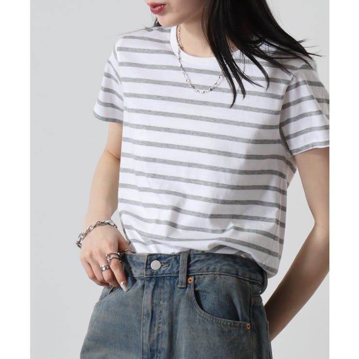 TRUSS ナローボーダーTシャツ | TRUSS | 詳細画像1 