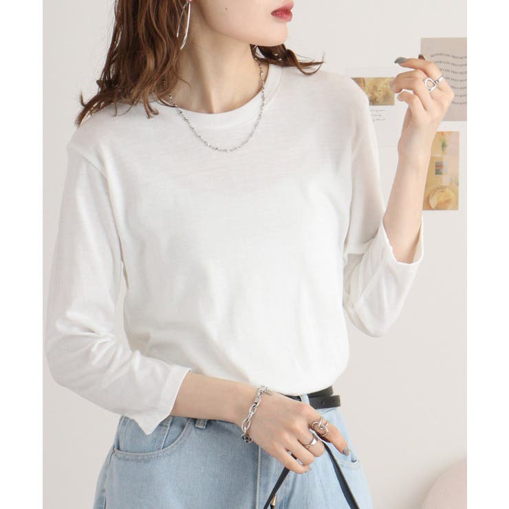 TRUSS トライブレンド3/4スリーブTシャツ | TRUSS | 詳細画像1 