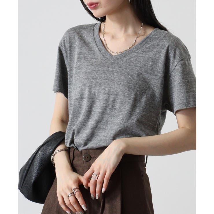 TRUSS トライブレンドVネックTシャツ | TRUSS | 詳細画像2 