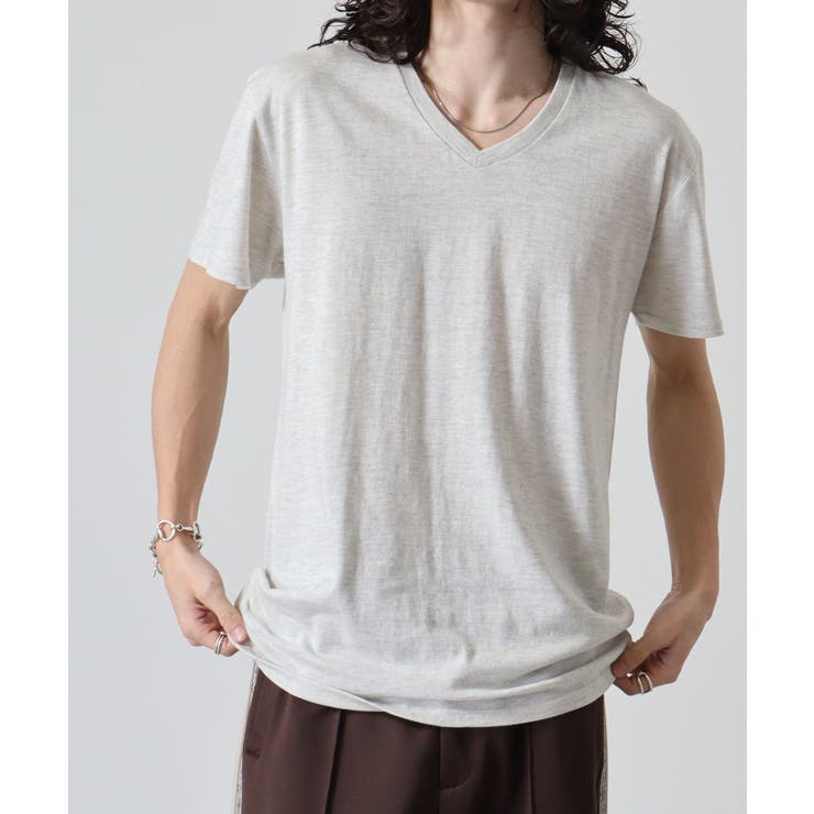 TRUSS トライブレンドVネックTシャツ | TRUSS | 詳細画像25 