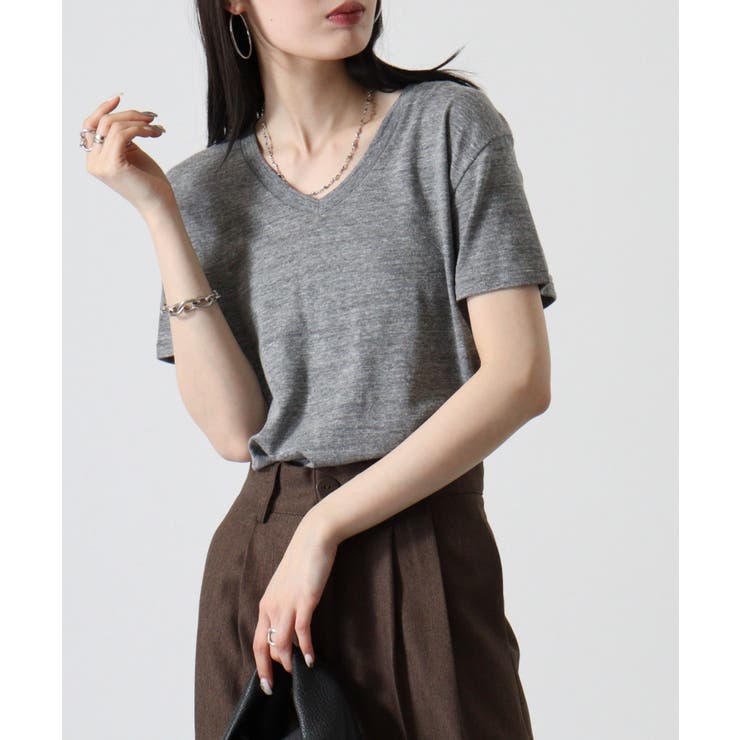 TRUSS トライブレンドVネックTシャツ | TRUSS | 詳細画像3 