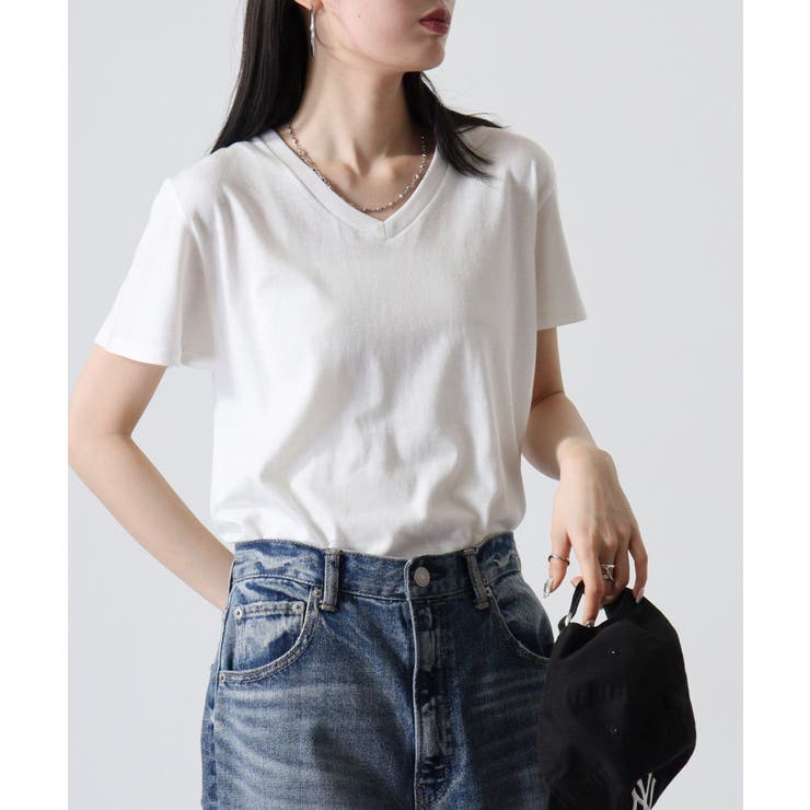 TRUSS トライブレンドVネックTシャツ | TRUSS | 詳細画像9 