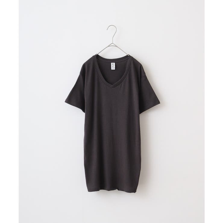 スミクロ | TRUSS トライブレンドVネックTシャツ | TRUSS