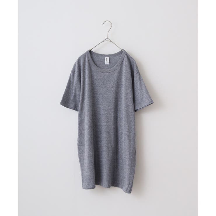 ヘザーネイビー | TRUSS トライブレンドTシャツ | TRUSS