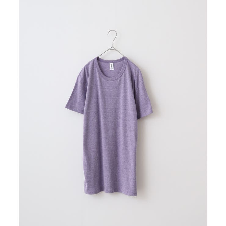 ヘザーパープル | TRUSS トライブレンドTシャツ | TRUSS