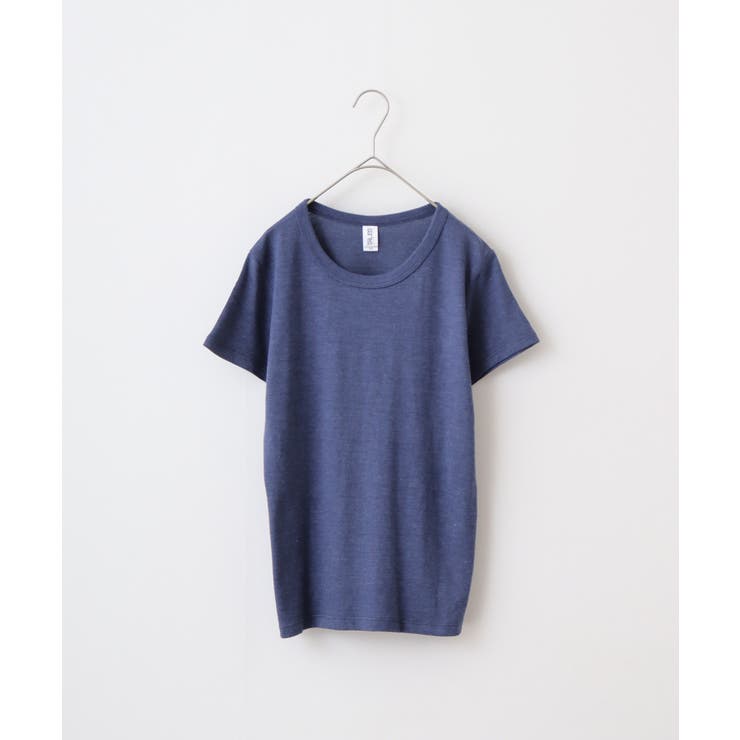 ヘザーディープネイビー | TRUSS トライブレンドTシャツ | TRUSS