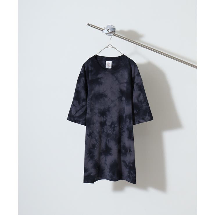 Mブラック | CROSS & STITCH 6.2オンス タイダイ 半袖 Ｔシャツ | TRUSS