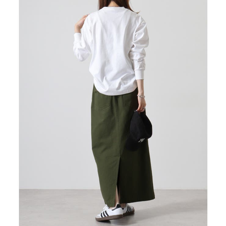 CROSS & STITCH USAコットン ロンT/長袖Ｔシャツ | TRUSS | 詳細画像4 