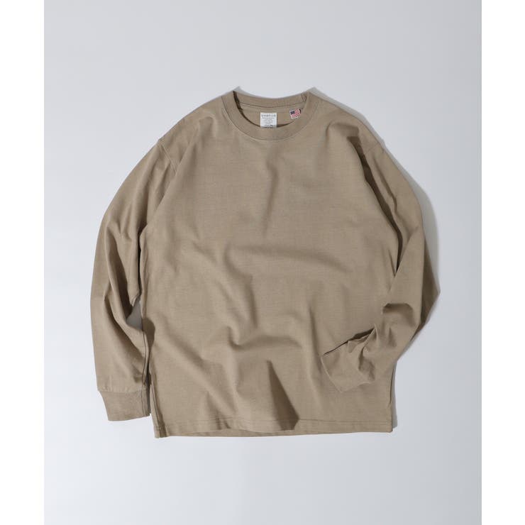 ダルサンド | CROSS & STITCH USAコットン ロンT/長袖Ｔシャツ | TRUSS