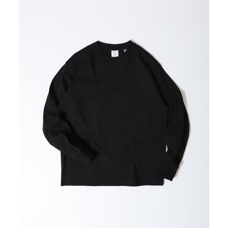 ディープブラック | CROSS & STITCH USAコットン ロンT/長袖Ｔシャツ | TRUSS
