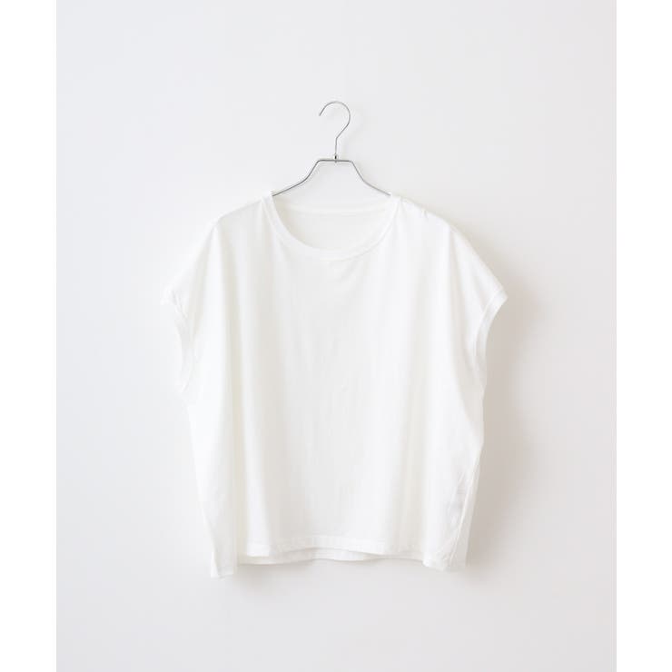 オフホワイト | TRUSS スリーブレスワイドTシャツ | TRUSS