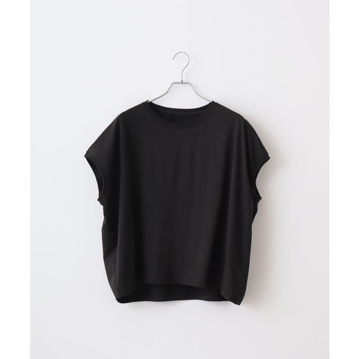 ディープブラック | TRUSS スリーブレスワイドTシャツ | TRUSS
