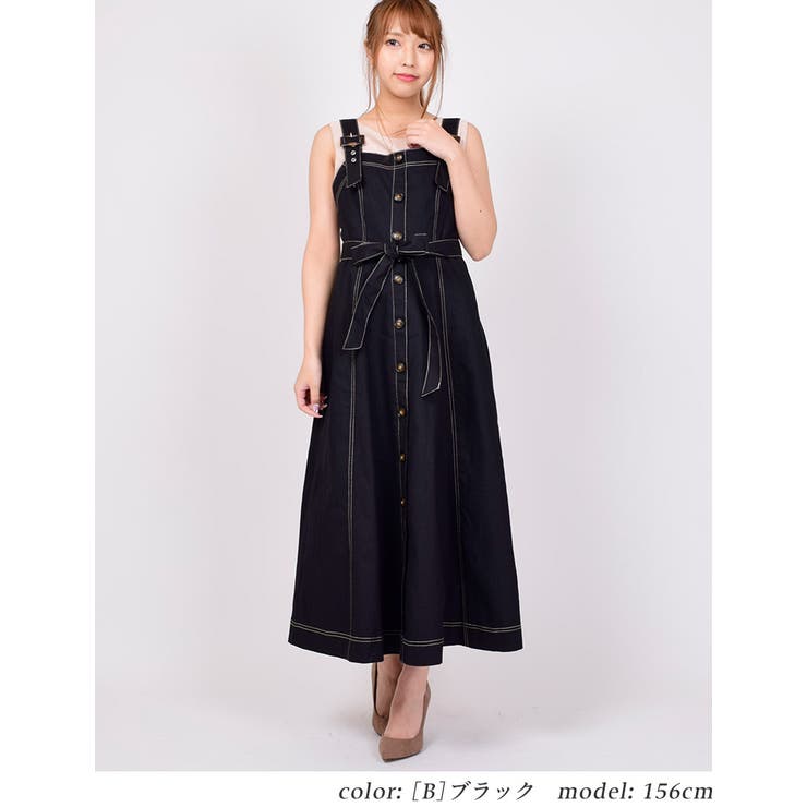 大人 可愛い ジャンパースカート[品番：TWPW0001243]｜Fetch