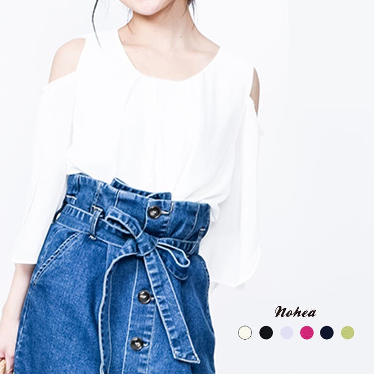 nohea トップ ブラウス