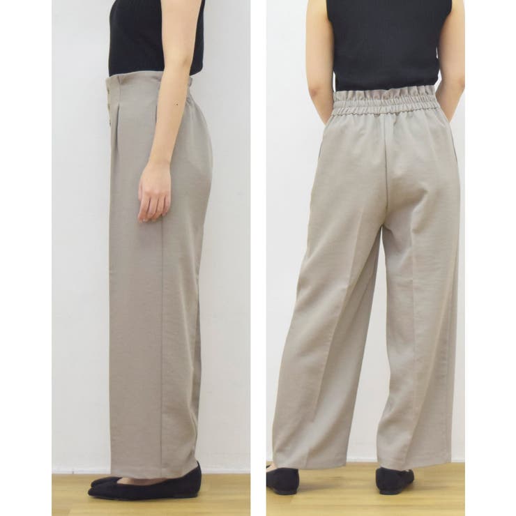 大人 可愛い ストレートパンツきれいめ | Fetchcollectionボトムス専門店 | 詳細画像4 