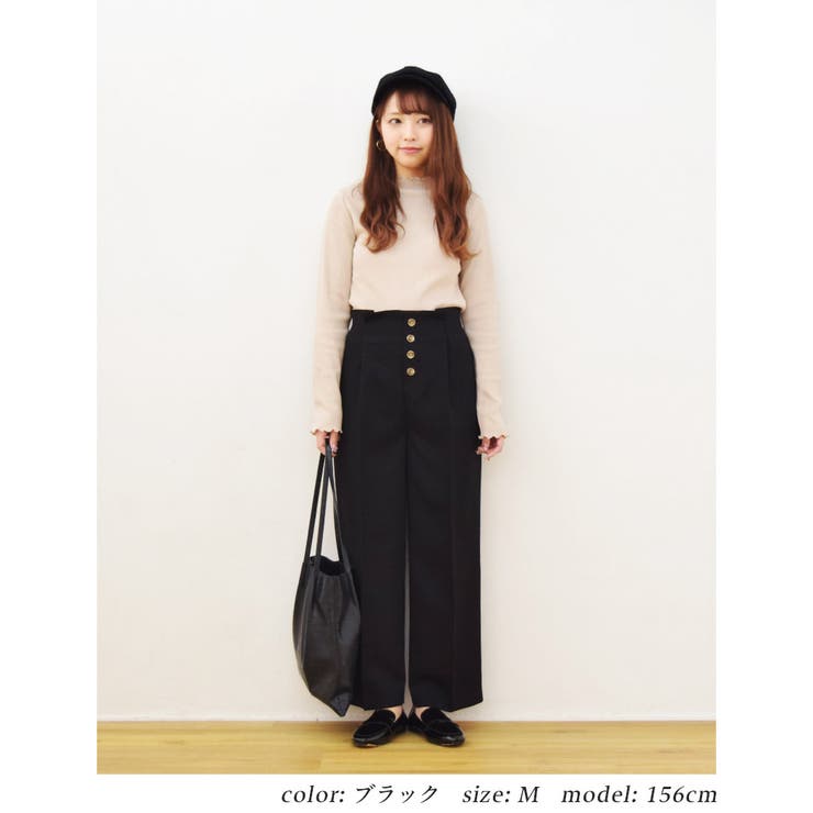 大人気❤️シンプル大人可愛いパンツ　お出かけデートにも最適！普段着に年中使える わたしたちらしい、大人のかわいらしさ」ブラウス＋サルエル