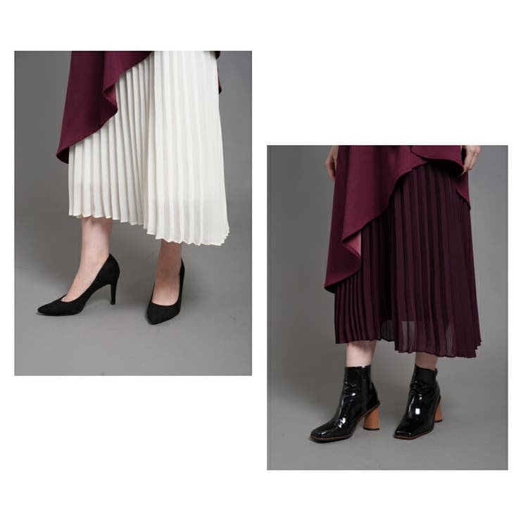 アシンメトリー切替ジャンスカ ワンピース ジャンパースカート | Fetchcollectionボトムス専門店 | 詳細画像9 