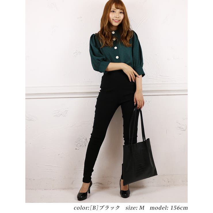 [B]ブラック | きれいめ レギンスパンツ大人 可愛い | Fetchcollectionボトムス専門店