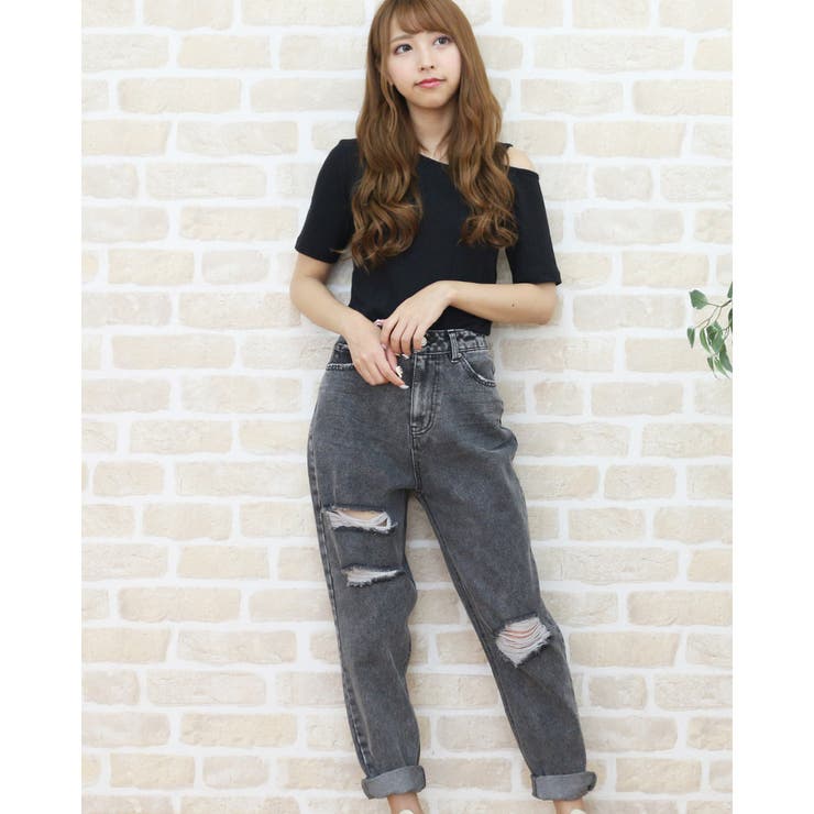   Jeans Mom デニム ママ ショーツ 送関込 imgrc0094236621.jpg
