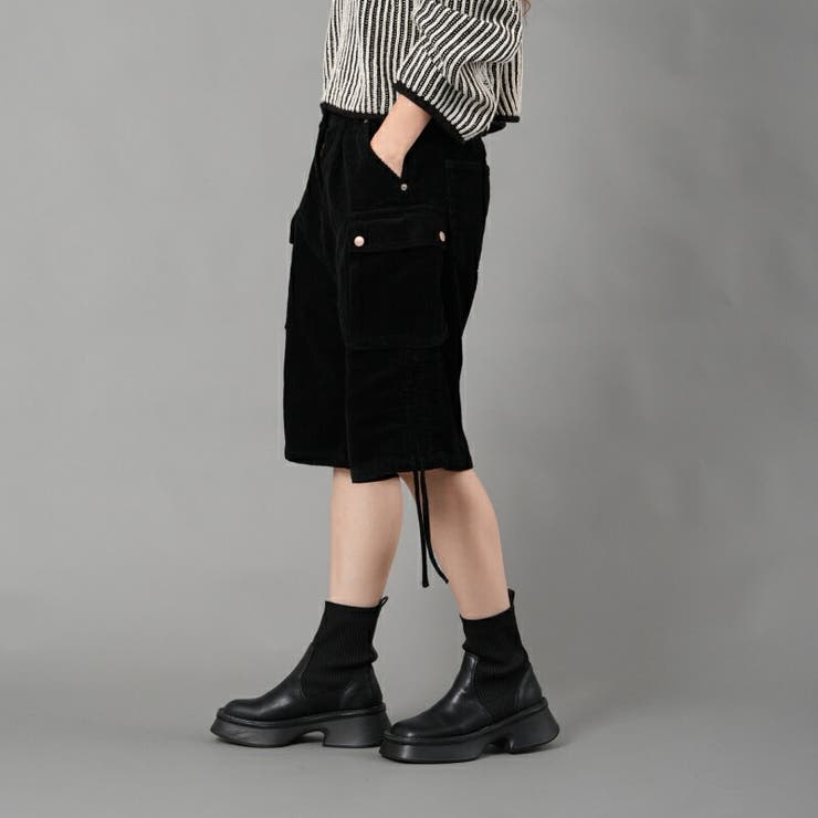 コーデュロイカーゴハーフパンツ  コーデュロイ カーゴ | Fetchcollectionボトムス専門店 | 詳細画像7 