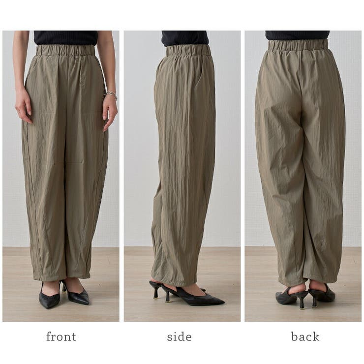 ナチュラルワッシャー バレルレッグ Pullon | Fetchcollectionボトムス専門店 | 詳細画像13 