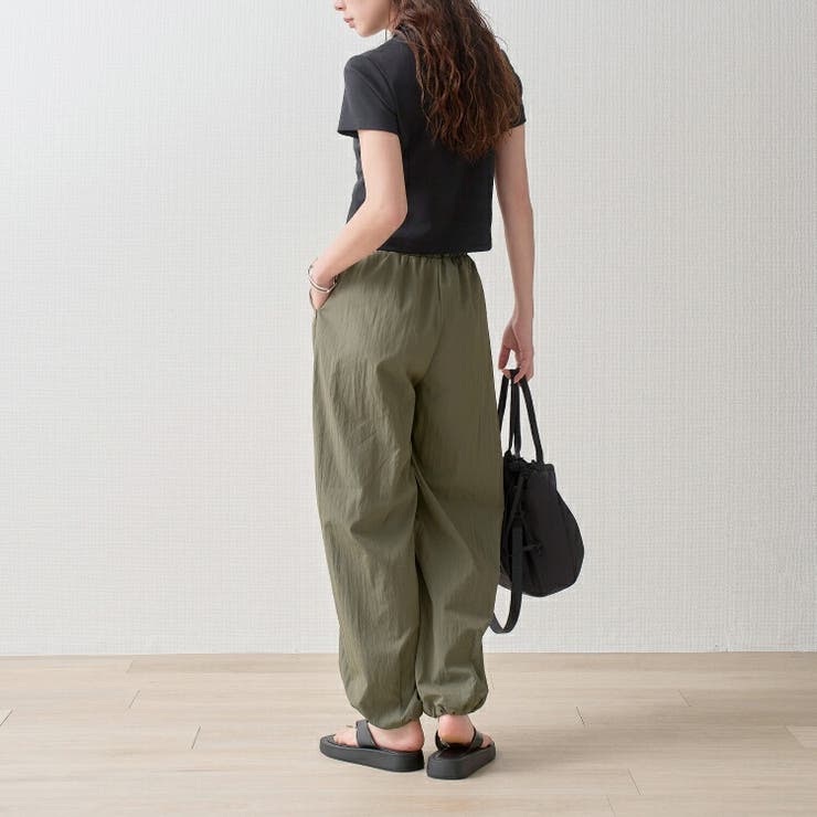 ナチュラルワッシャー バレルレッグ Pullon | Fetchcollectionボトムス専門店 | 詳細画像5 