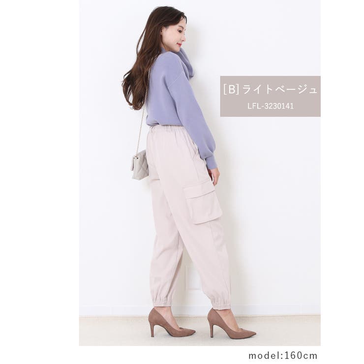 ピンストライプ柄 タック カーゴ | Fetchcollectionボトムス専門店 | 詳細画像10 