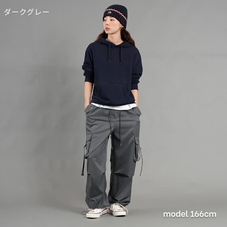 パラシュートカーゴパンツ 合繊ツイル フラップポケタブ | Fetchcollectionボトムス専門店 | 詳細画像7 