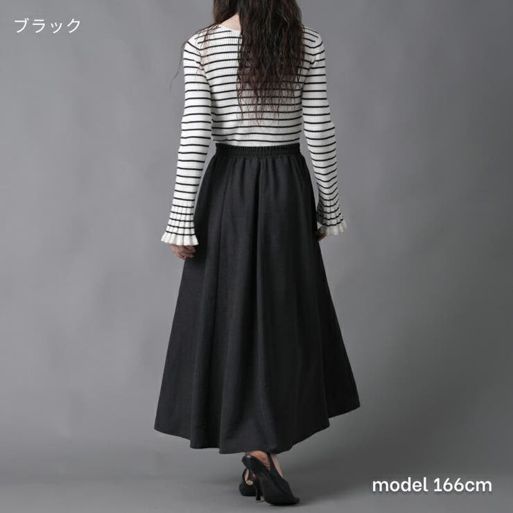 sheller タグ付き　 黒フレアスカート zipper knit flared mini skirt – shéller / シェリエ