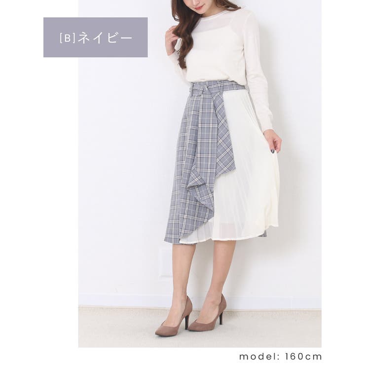 選べる 共リボン付 チェック | Fetchcollectionボトムス専門店 | 詳細画像10 