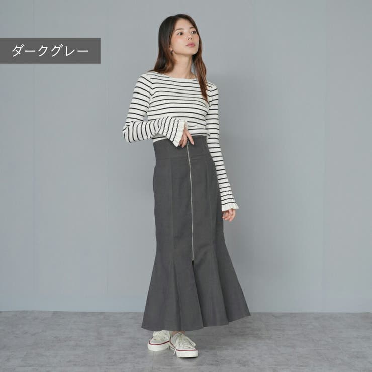 ポールスチュアート マーメイドスカート ウール チェック 11号 JILL by JILL STUART（ジルバイジルスチュアート）の