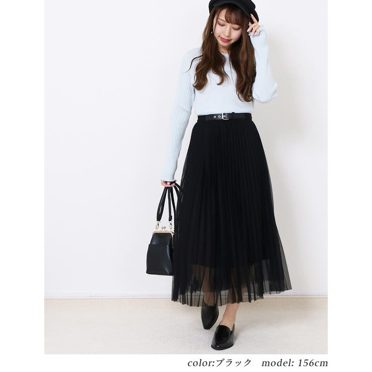 ✴︎ 難あり　プリーツプリーズ　ベルトループ付き　ストレート　ロングスカート 楽天市場】プリーツスカート レディース ロングスカート 無地