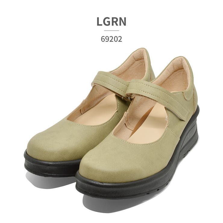 LGRN | アーチコンシェル パンプス arch concier ウェッジソール 厚底 | つるや