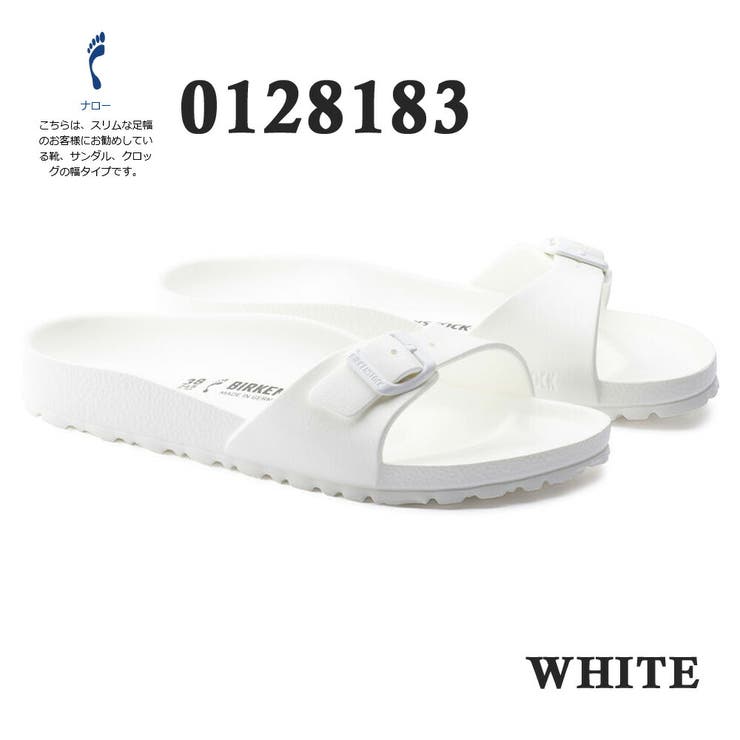 0128183_WHITE | BIRKENSTOCK 0128163 0128183 | つるや