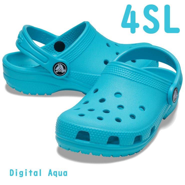【3U3_Pistachio】crocs Kids Classic Clogキッズ クラシック クロッグ[品番：TRYW0001112