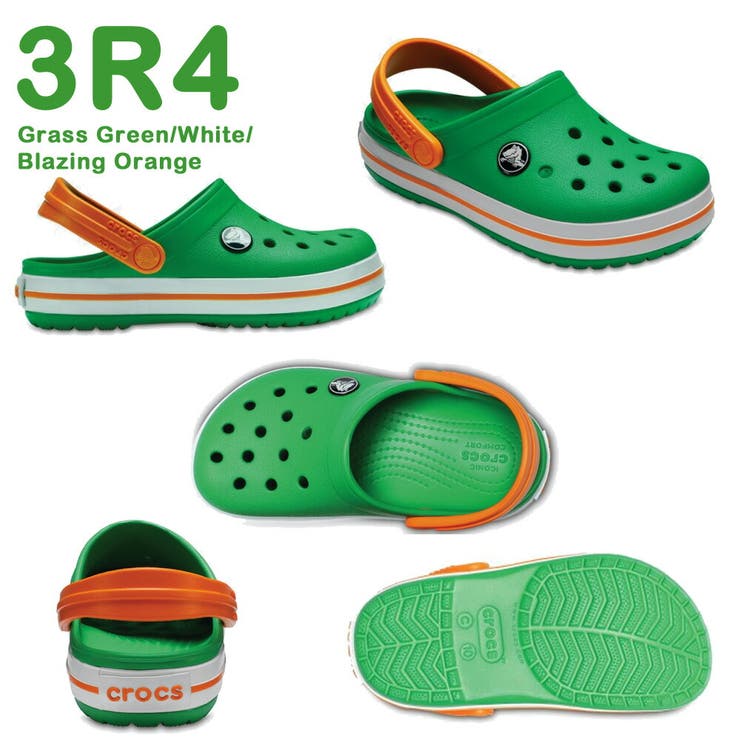 crocsクロックス20453705H/3R4/5PE/60O/6U9/485/1ASCrocbandClogKクロックバンドクロッグキッズキッズジュニア子供靴サンダル海川プール夏コンフォートラッピング不可商品
