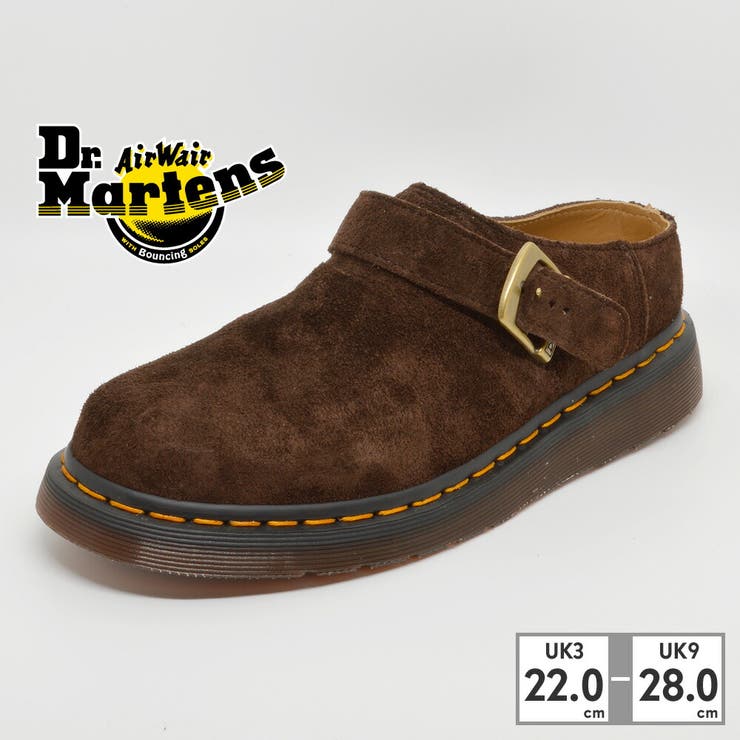 201_DARKBROWN | Dr.Martens Mule MULE OASIS SUEDE | つるや