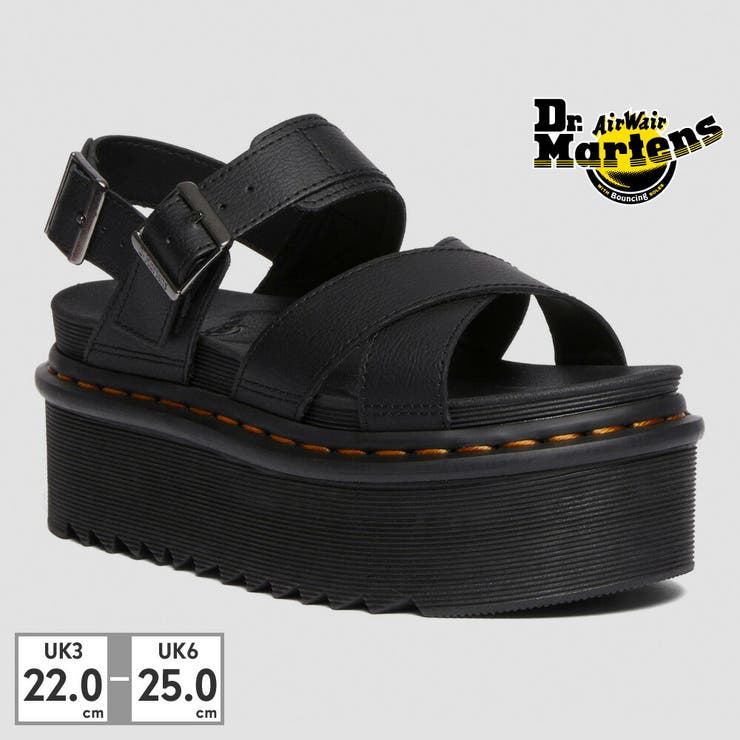 30717001_BLACK | VOSS II QUAD 厚底 ウェッジ | つるや