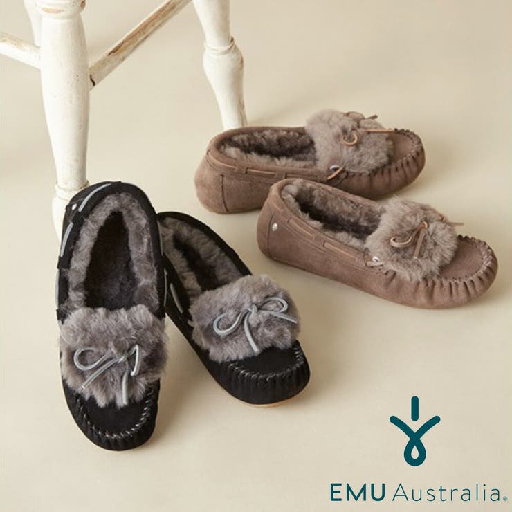 EMU Australia モカシン[品番：TRYW0002910]｜つるや（ツルヤ）のレディースファッション通販｜SHOPLIST（ショップリスト）