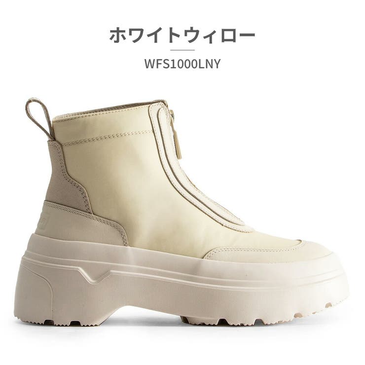 HUNTER ホワイト レインシューズ UK6 39 HUNTER（ハンター）の「HUNTER MENS ORIGINAL TALL メンズ